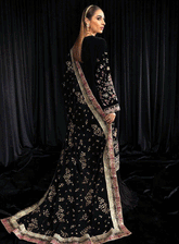 Maya By Nureh Embroidered Velvet Unstitched 3 Piece Suit - NU23MYV NS-104 KIYARA